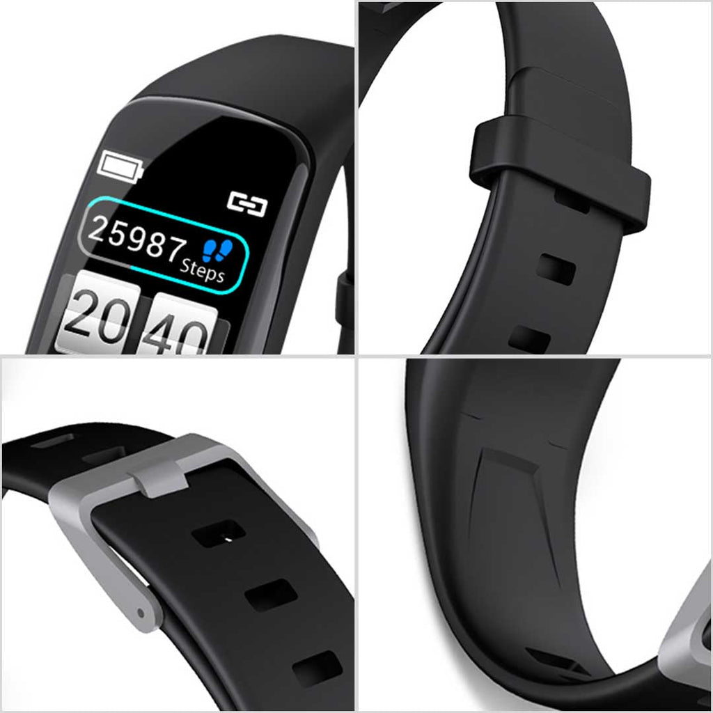 NNEAGS Sport Monitor Wrist Touch Fitness Tracker Smart Watch Blue