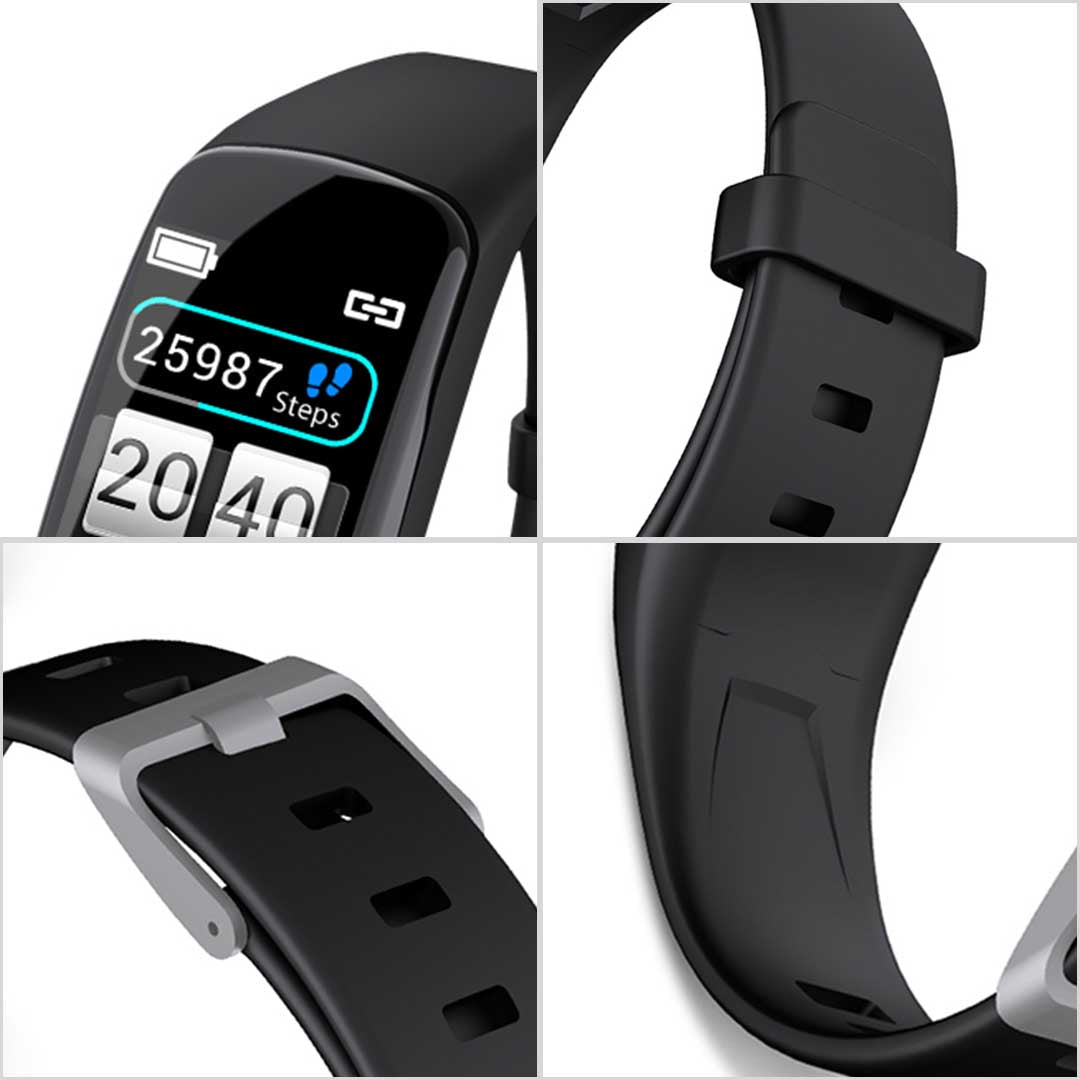 NNEAGS Sport Monitor Wrist Touch Fitness Tracker Smart Watch Blue