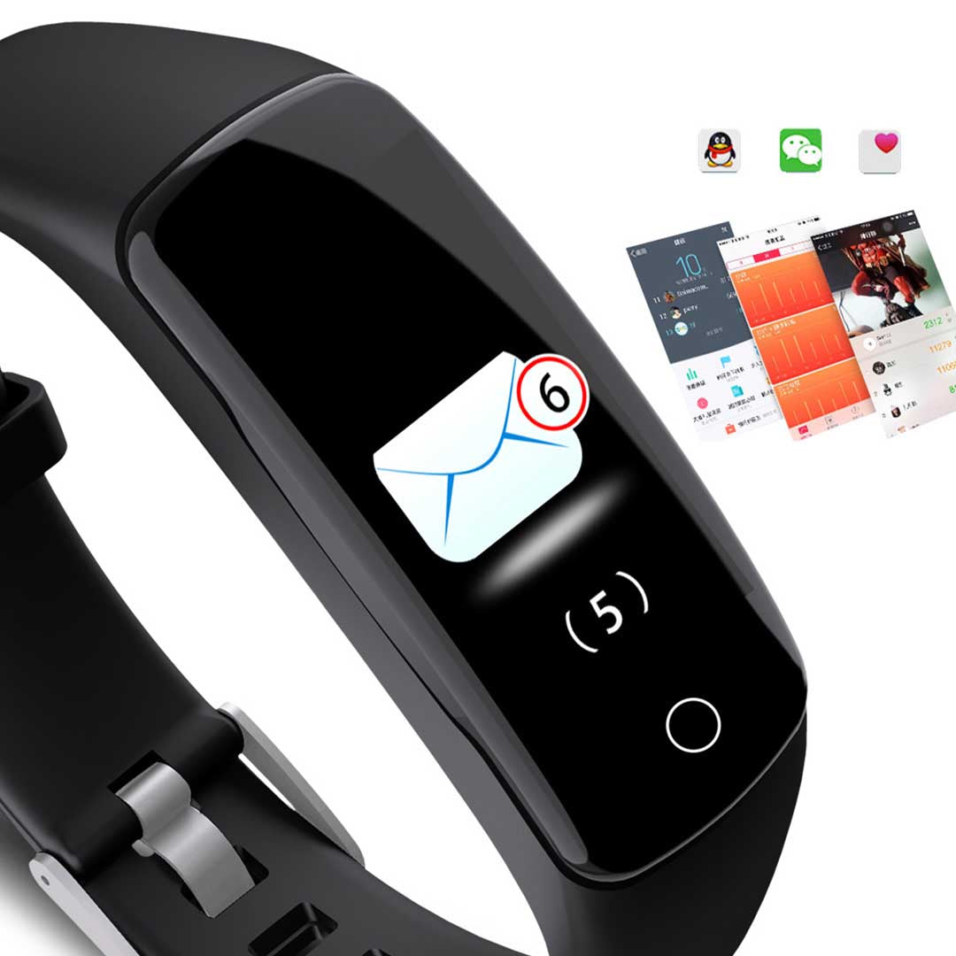 NNEAGS Sport Monitor Wrist Touch Fitness Tracker Smart Watch Blue