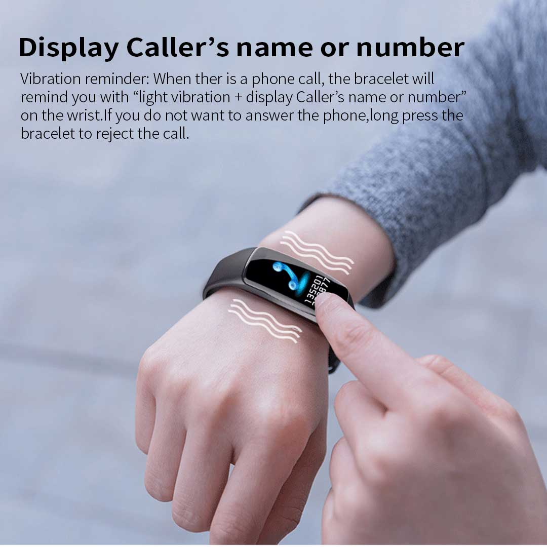 NNEAGS Sport Monitor Wrist Touch Fitness Tracker Smart Watch Blue
