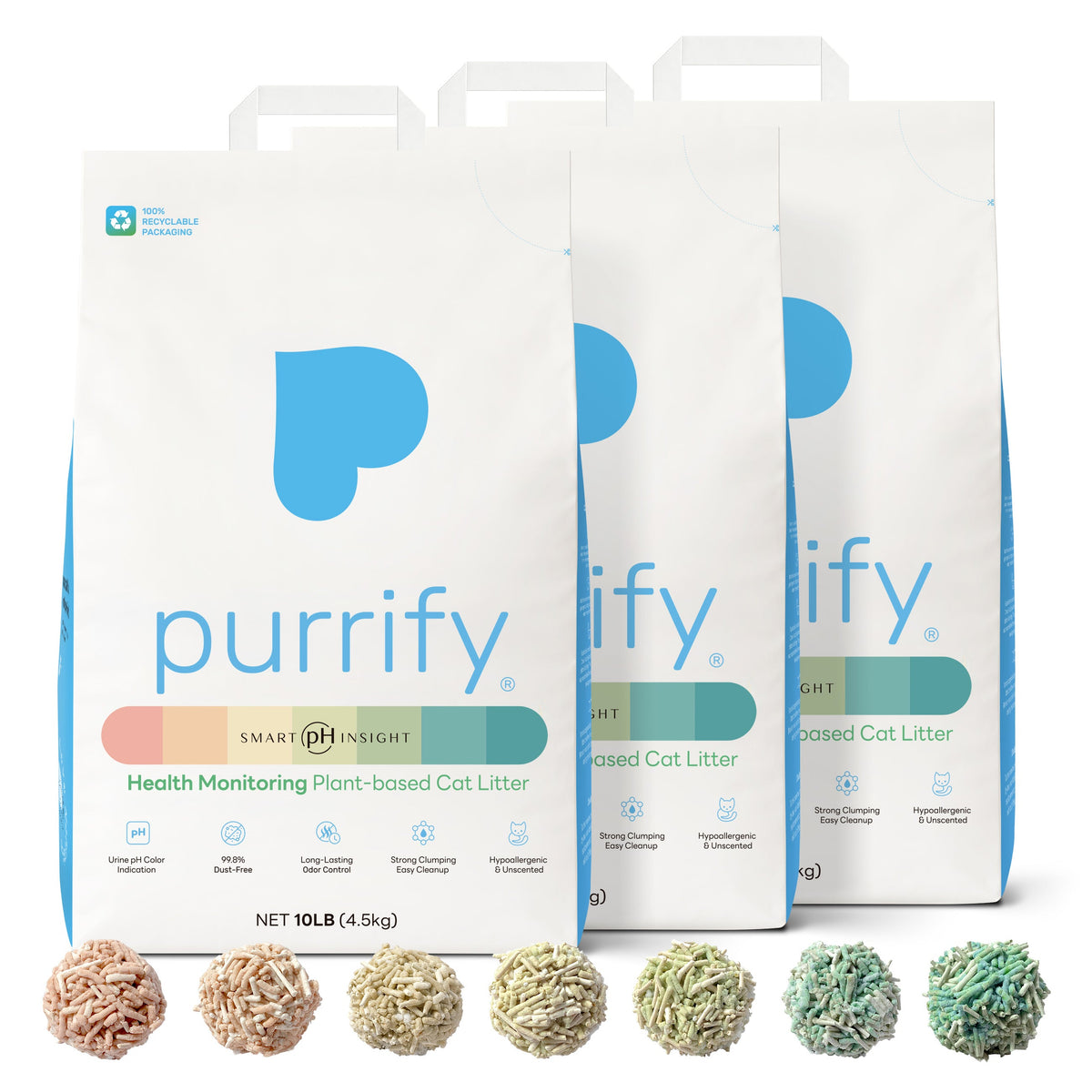 Pet Junkie Purrify Smart Health Monitoring Cat Litter