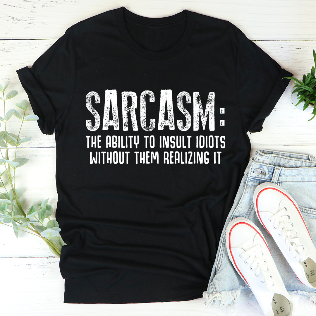 Humour Junkie Sarcasm Definition T-Shirt