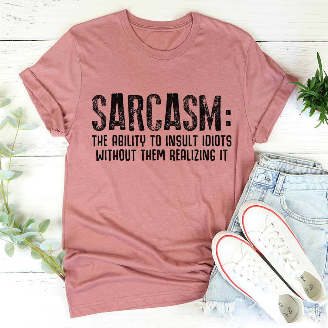Humour Junkie Sarcasm Definition T-Shirt