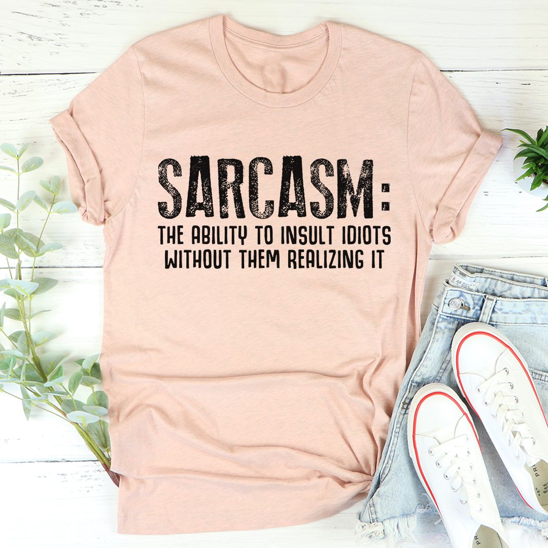 Humour Junkie Sarcasm Definition T-Shirt