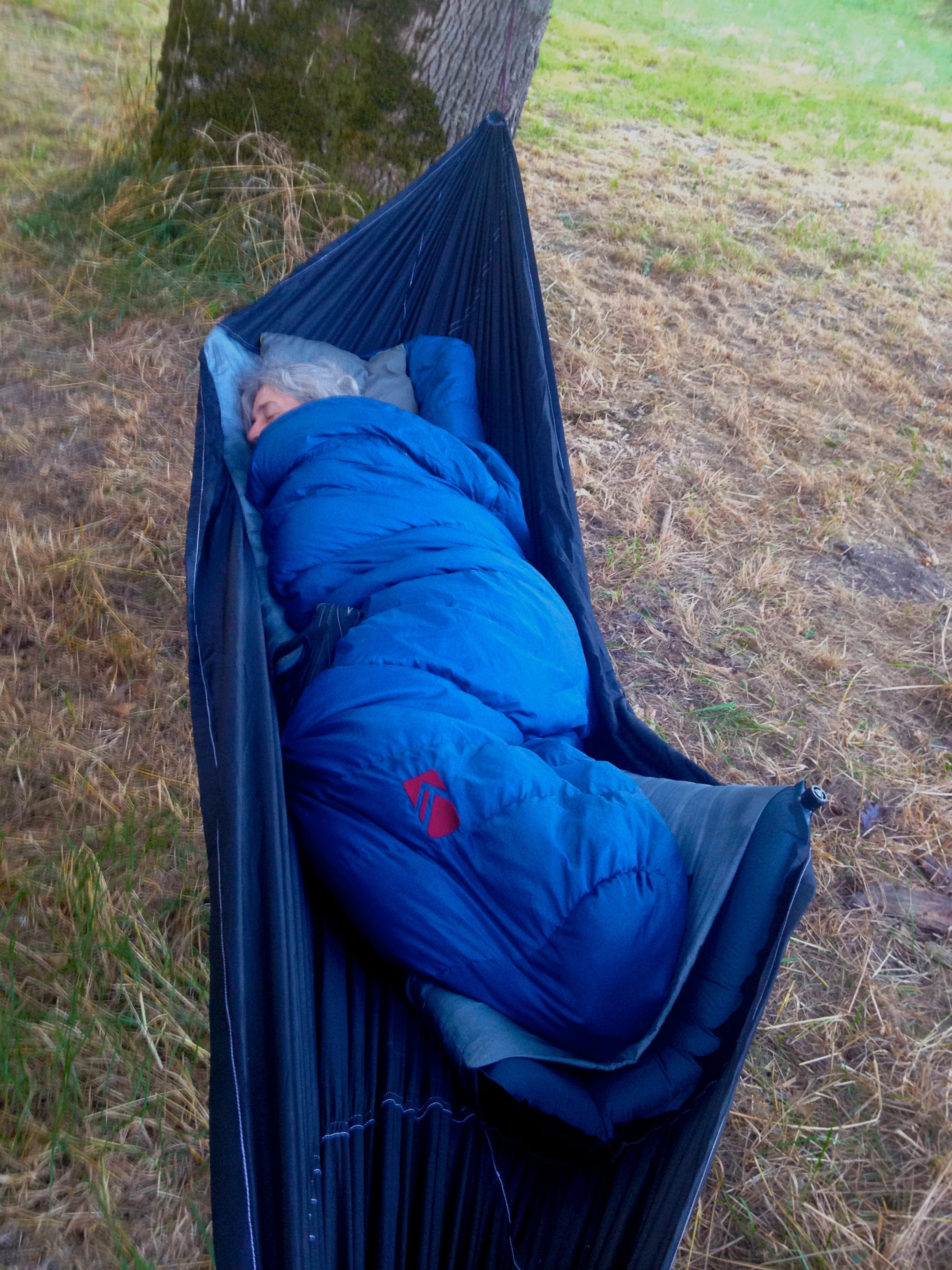 Adventure Junkie Sky Bed Flat Camping Hammock – Two-Point Sleeping Hammock