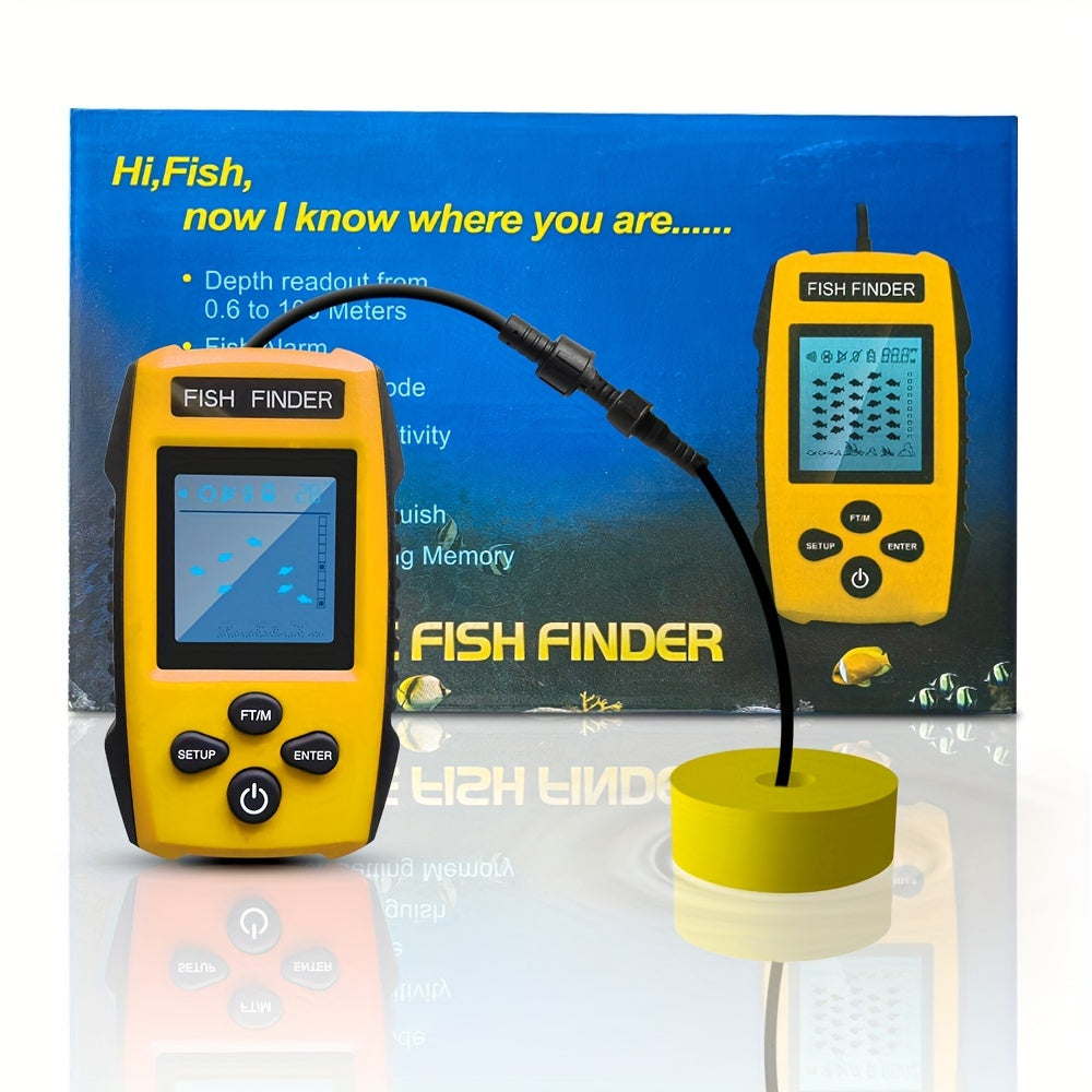Adventure Junkie Portable Wired Sonar Fish Finder