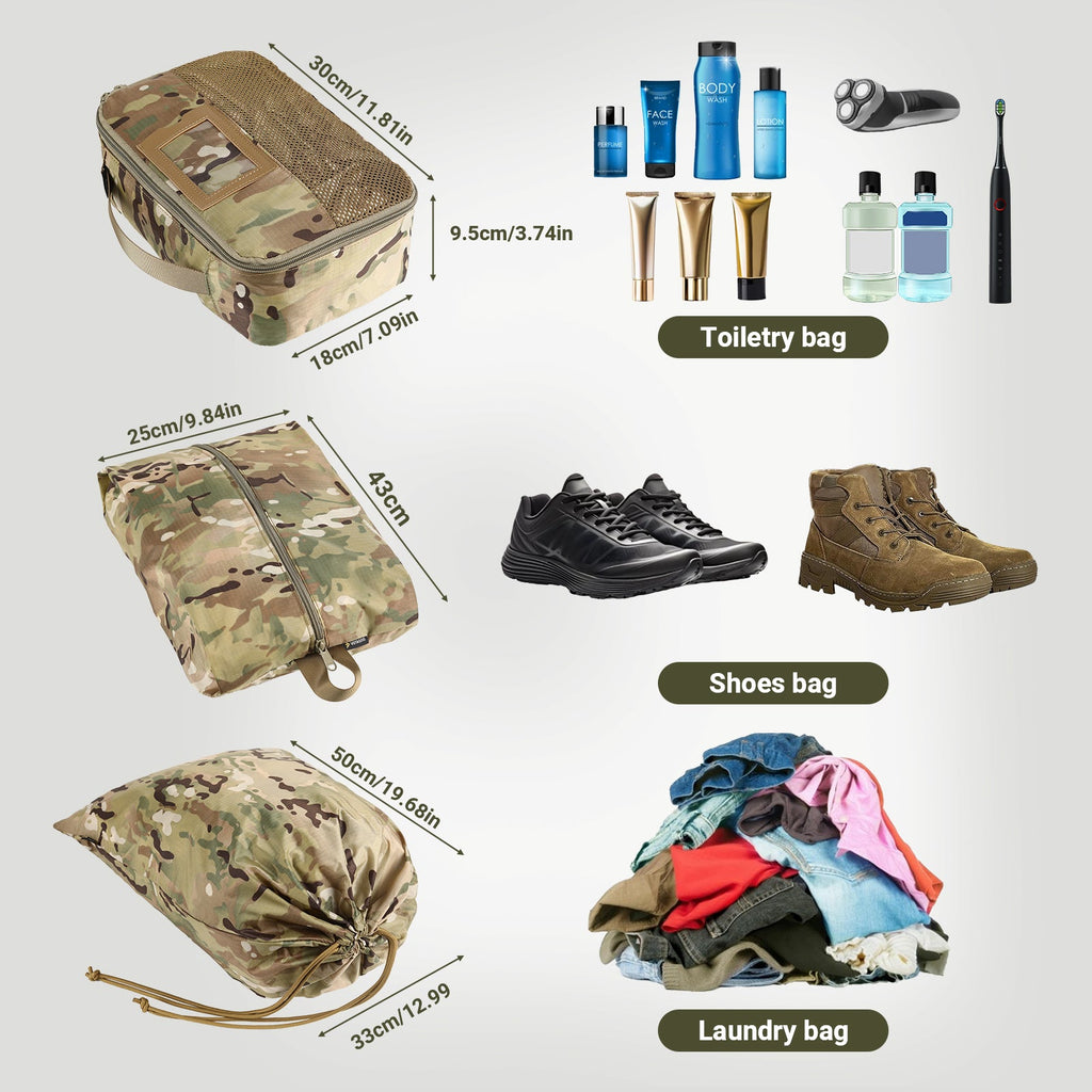 VOTAGOO® Tactical Packing Cubes 6 Packs-4