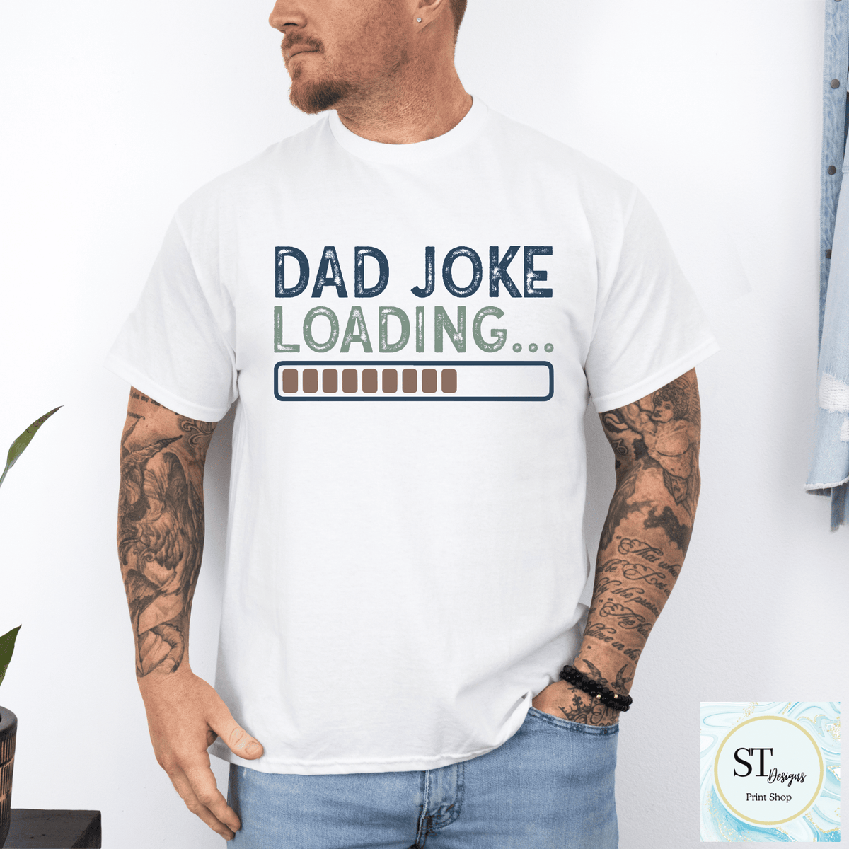Humour Junkie Dad Joke Loading T-Shirt