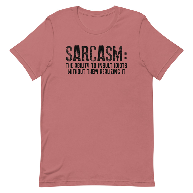 Humour Junkie Sarcasm Definition T-Shirt