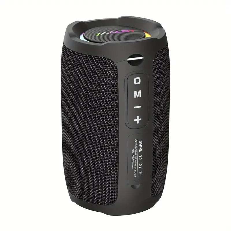 Music Junkie S49 Wireless Outdoor Bluetooth Speaker – IPX6 Waterproof 10W Portable Subwoofer