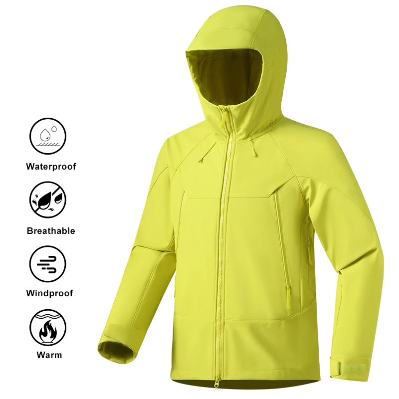 Adventure Waterproof Softshell Hiking Jacket – Unisex Outdoor Camping Jacket**