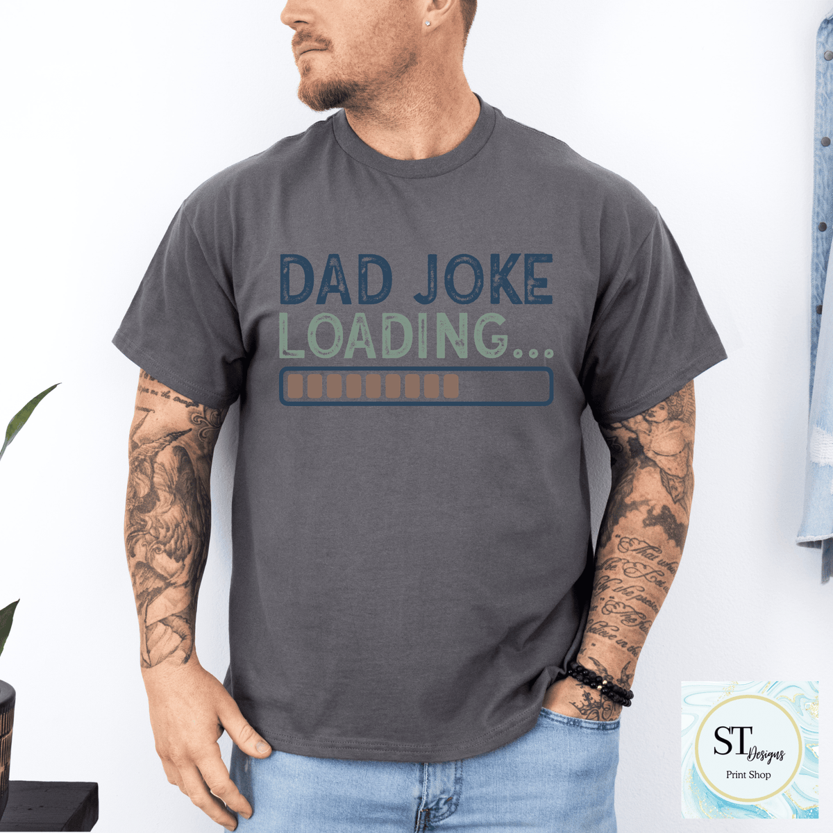 Humour Junkie Dad Joke Loading T-Shirt