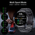 NNETM Smart Watch Big Screen Custom Dial Answer Call Fitness Tracker Sport Smart Watch For Men - Black