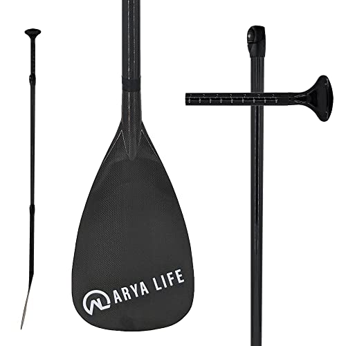 Adrenalin Junkie – Carbon Fiber Adjustable SUP & Kayak Paddle