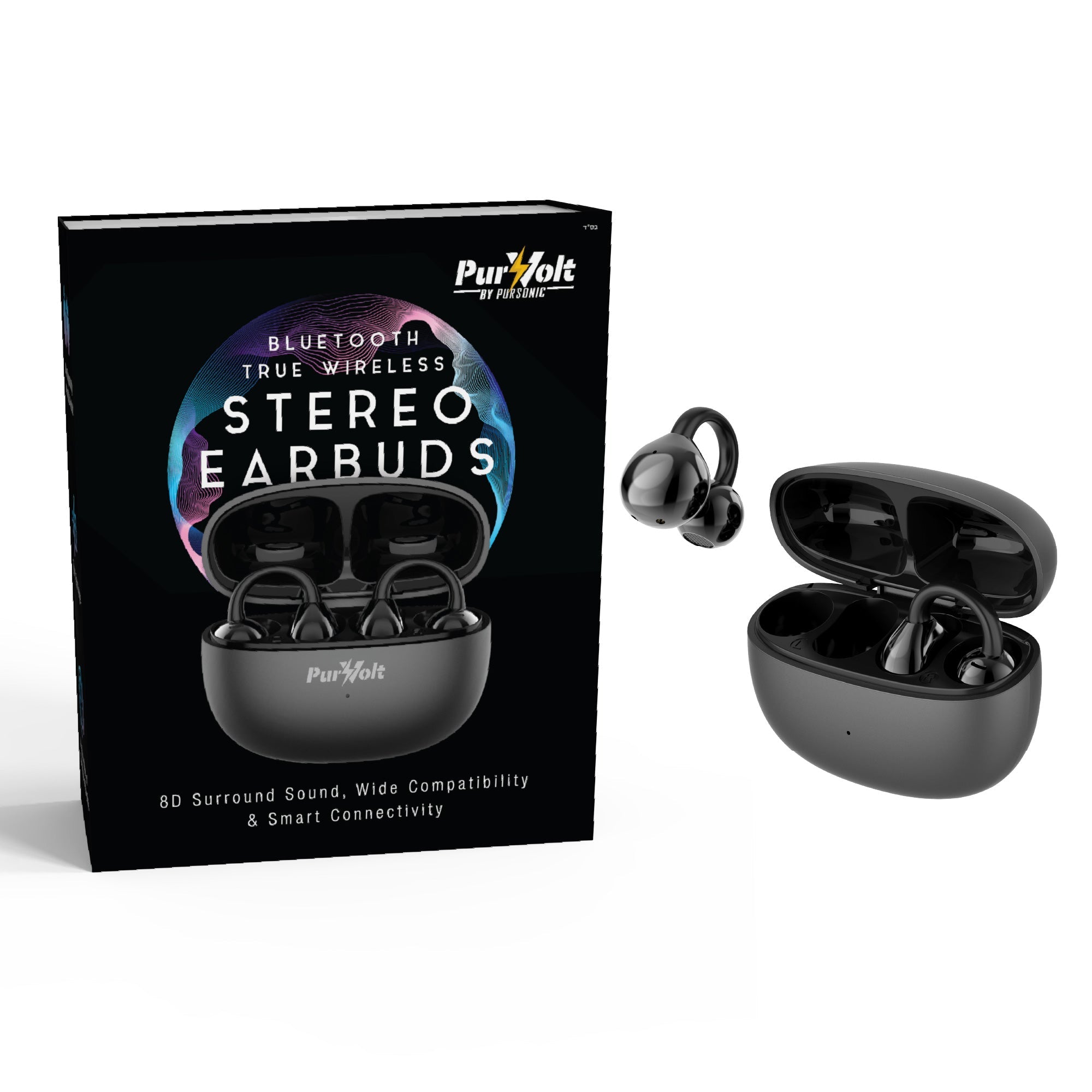 Music Junkie Pursonic True Wireless Earbuds & Purtag Tracker Bundle
