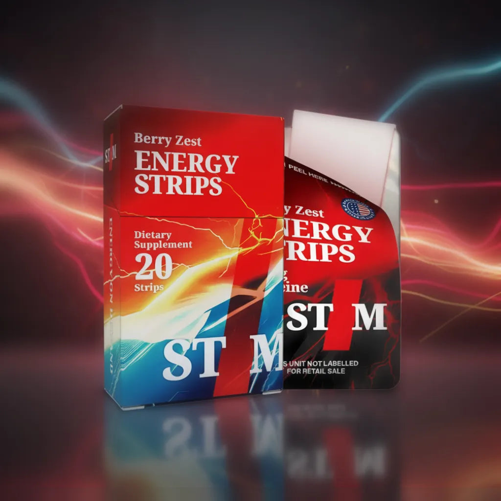 Adventure Junkie – STIM Time-Release Caffeine Energy Strips