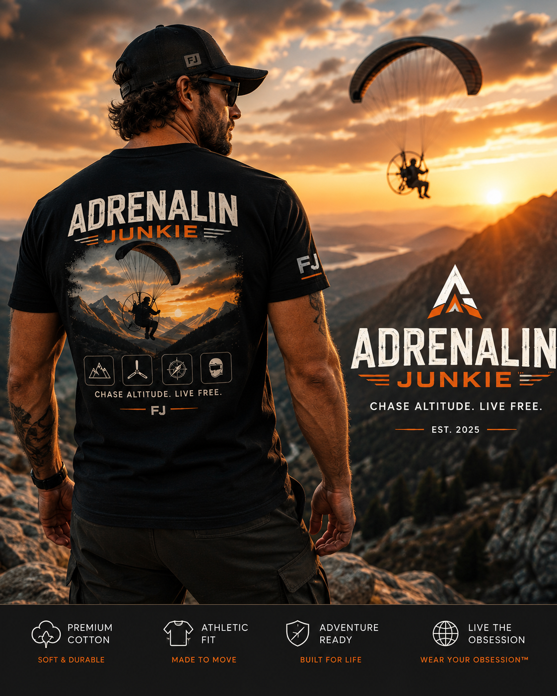 Adrenalin Junkie™ Signature Adventure Tee