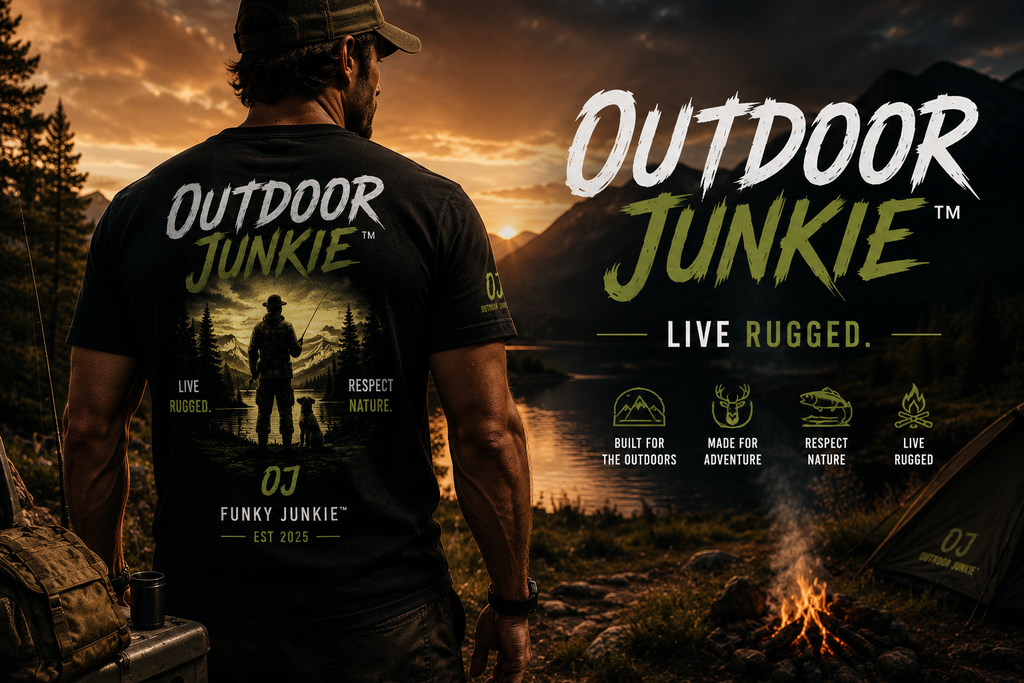 Outdoor Junkie™ Signature Adventure Tee