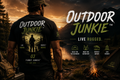 Outdoor Junkie™ Signature Adventure Tee