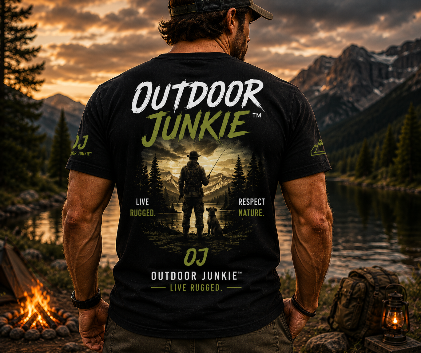 Outdoor Junkie™ Signature Adventure Tee