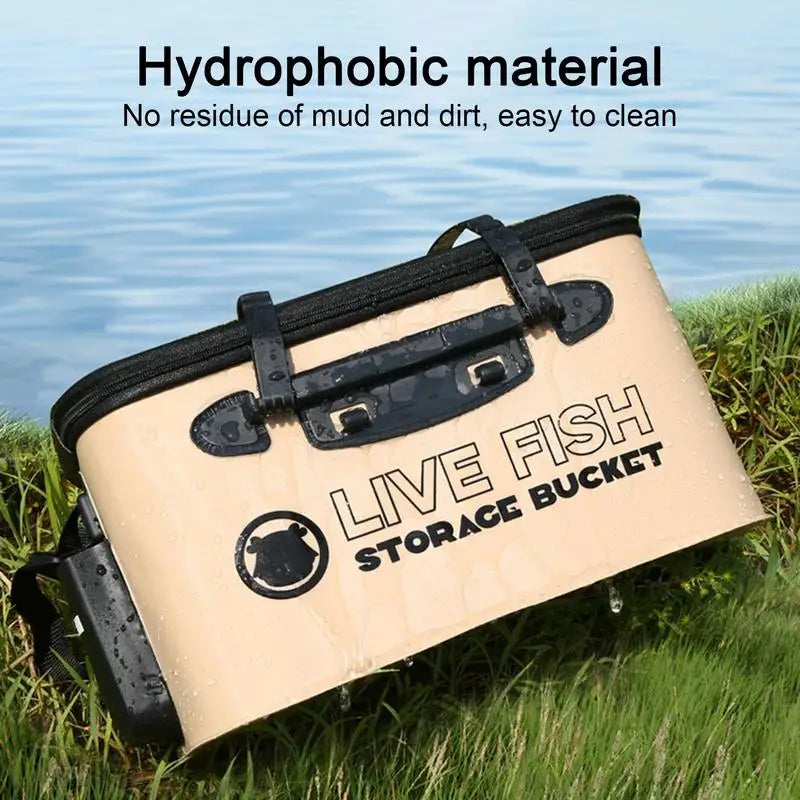 Adventure Junkie EVA Folding Live Fish Bucket