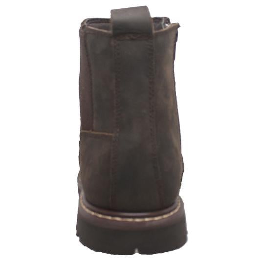 Men's Adventure Leather Boots – 6" Side Zip Outdoor Boots