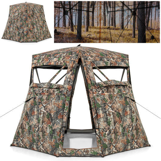 Adventure Junkie 360° See-Through Hunting Blind