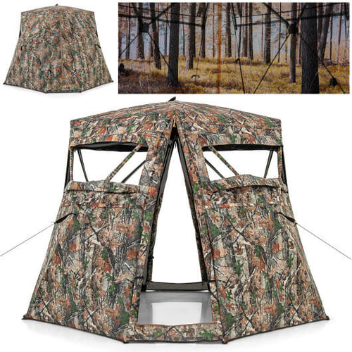 Adventure Junkie 360° See-Through Hunting Blind