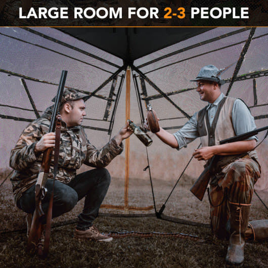 Adventure Junkie 360° See-Through Hunting Blind