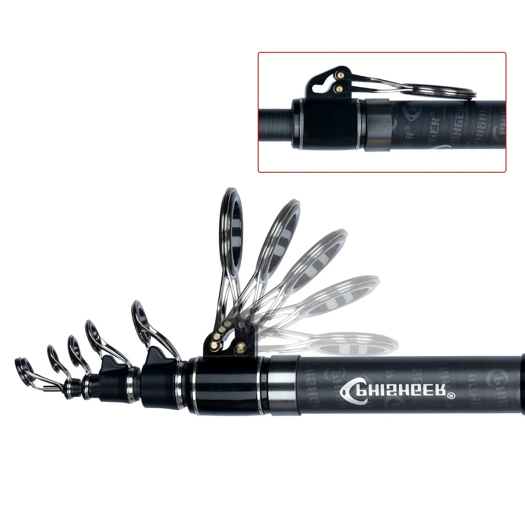 Adventure Junkie 5.3m Telescopic Surf Spinning Rod