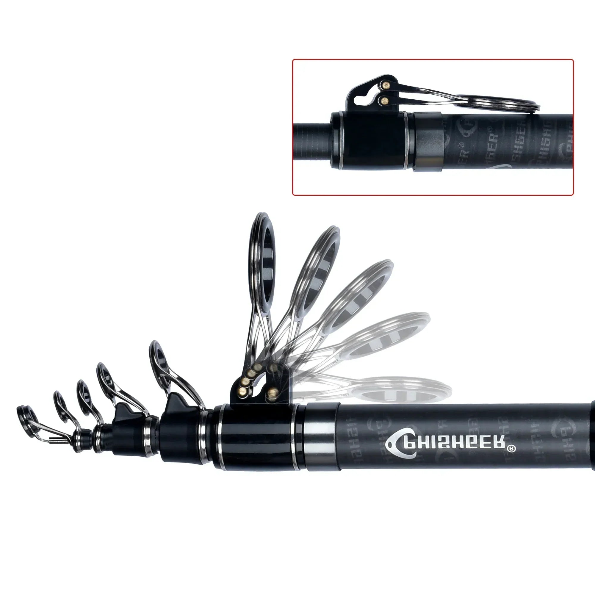 Adventure Junkie 5.3m Telescopic Surf Spinning Rod