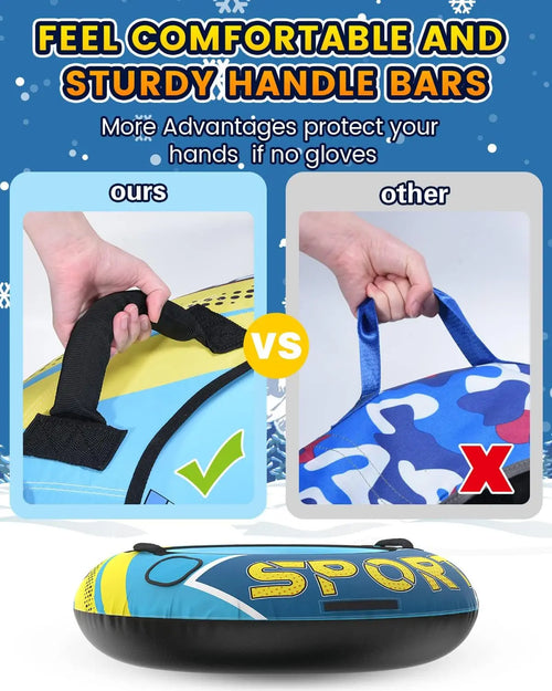 Adrenalin Junkie – NNEOBA Inflatable Snow Tube & Sled
