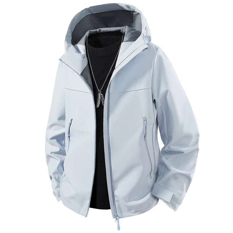 Adventure Junkie Waterproof Hiking Jacket – Windproof Outdoor Shell Jacket