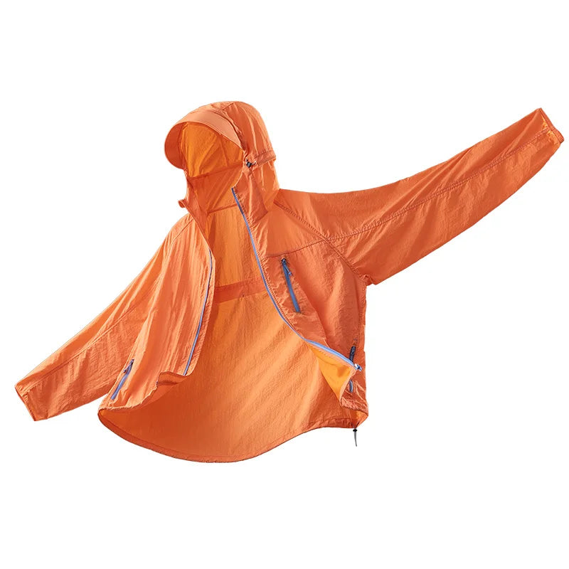 Adventure Junkie – Lightweight Packable Hooded Hiking Jacket