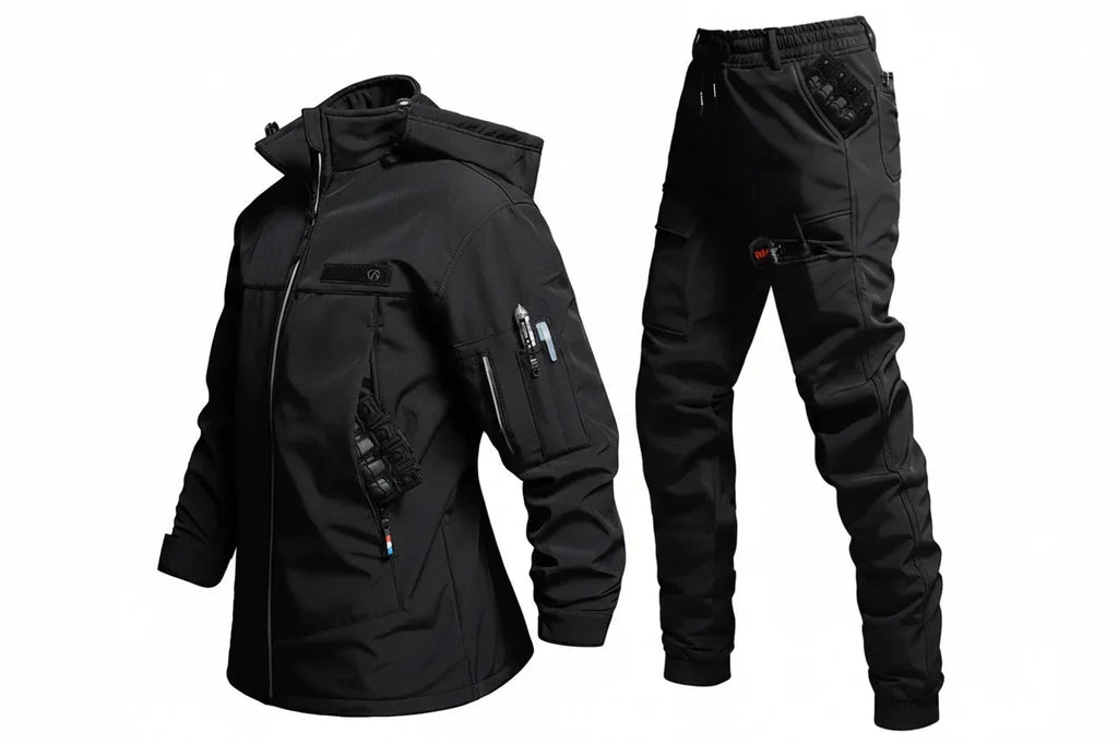 Adrenalin Junkie Men's 3-in-1 Tactical Softshell Suit