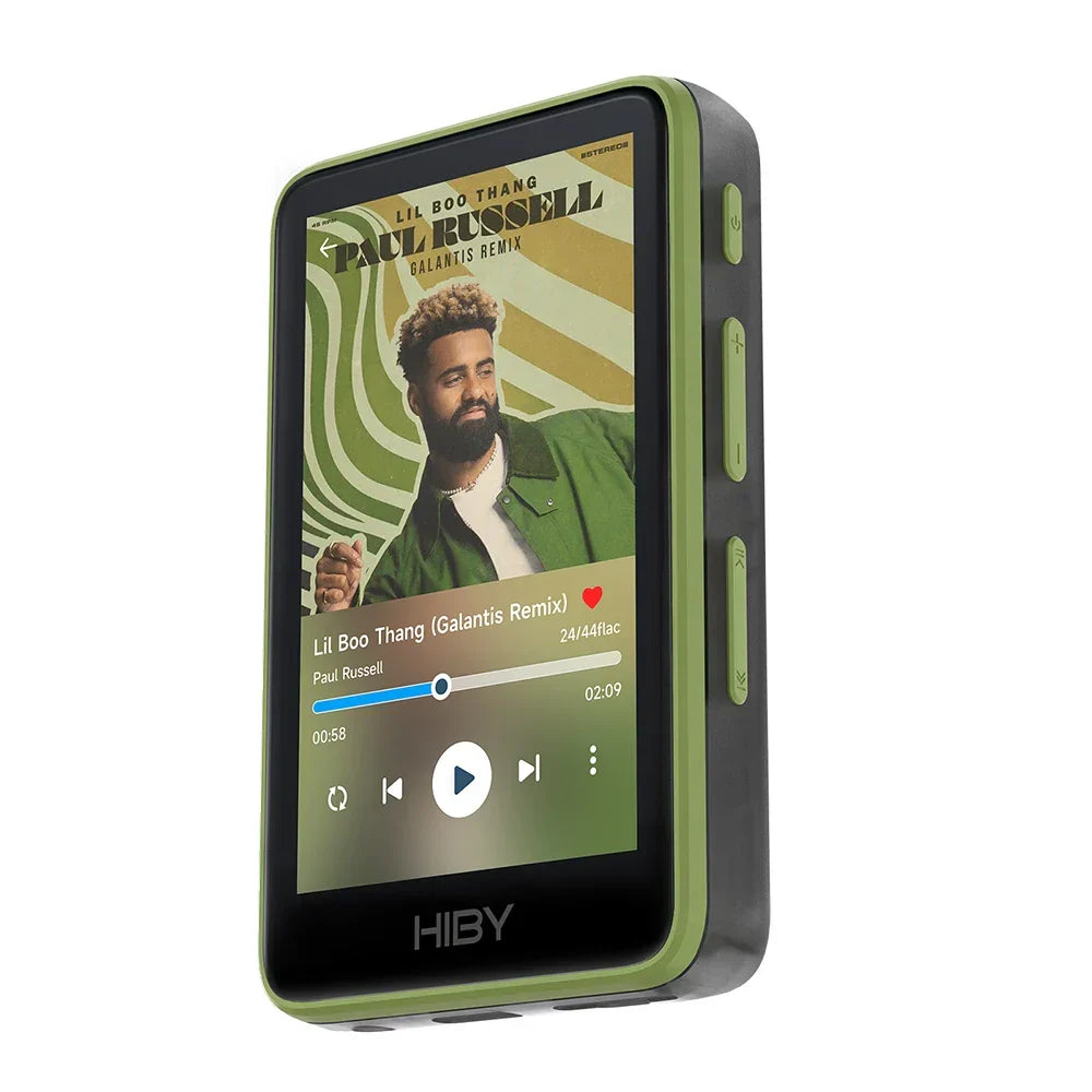 Music Junkie Hi-Resolution Digital Audio Player – Bluetooth 5.1 Portable Music Player