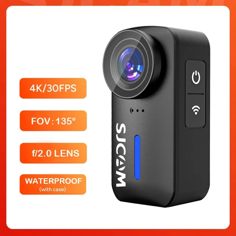 NNEOBA 4K Action Camera EIS Stabilization Black