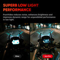 4K Action Camera Sensor Dual Stabilization Black