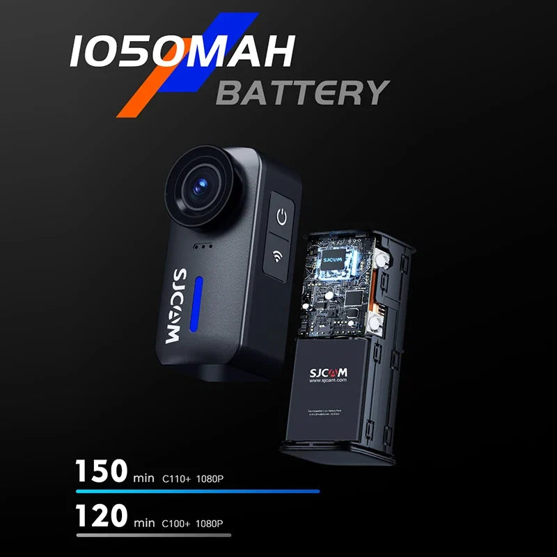 NNEOBA 4K Action Camera EIS Stabilization Black