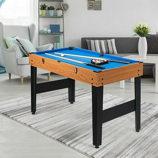 48 Inch 3-In-1 Multi Combo Sports Junkie Game Table with Soccer for Game Rooms