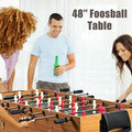 48 Inch 3-In-1 Multi Combo Sports Junkie Game Table with Soccer for Game Rooms