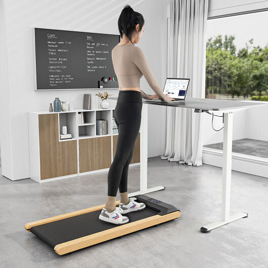 3-in-1 Fitness Junkie Walking Pad with Remote and Smart APP Control for Home Office