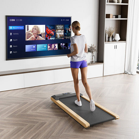 3-in-1 Fitness Junkie Walking Pad with Remote and Smart APP Control for Home Office