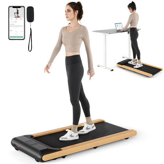 3-in-1 Fitness Junkie Walking Pad with Remote and Smart APP Control for Home Office
