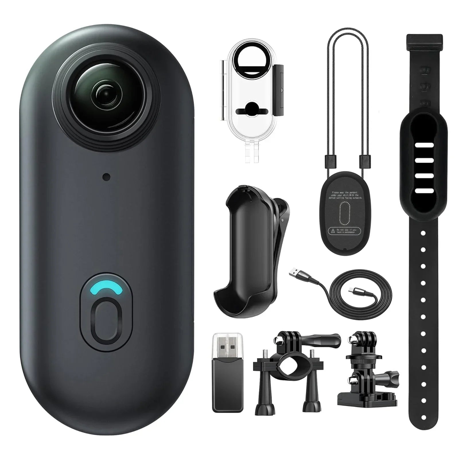 NNEOBA Mini Full HD WiFi Action Body Camera for Helmet & Motorcycle