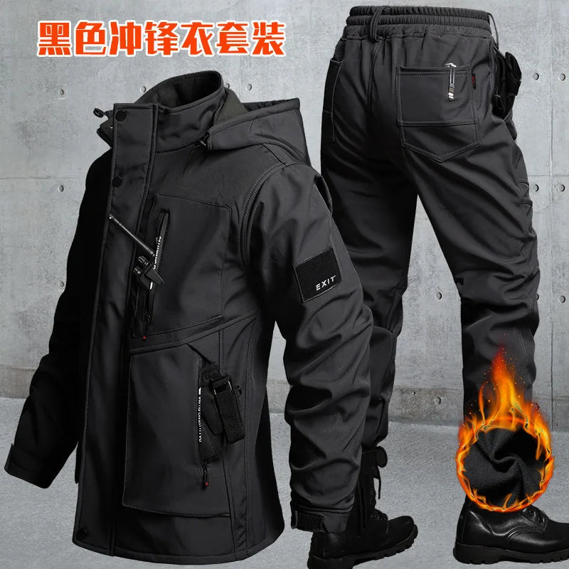 Adrenalin Junkie Men's 3-in-1 Tactical Softshell Suit