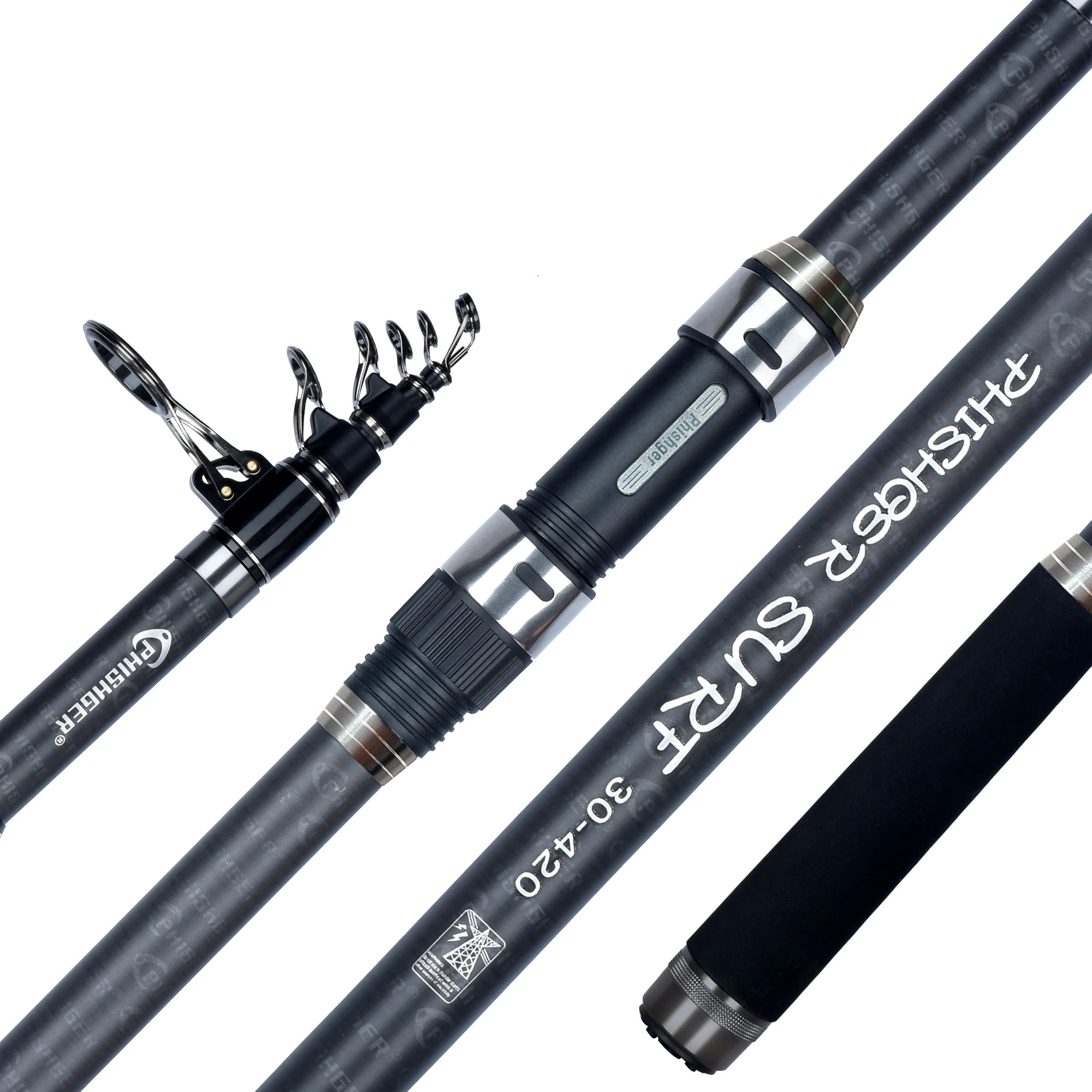 Adventure Junkie 5.3m Telescopic Surf Spinning Rod