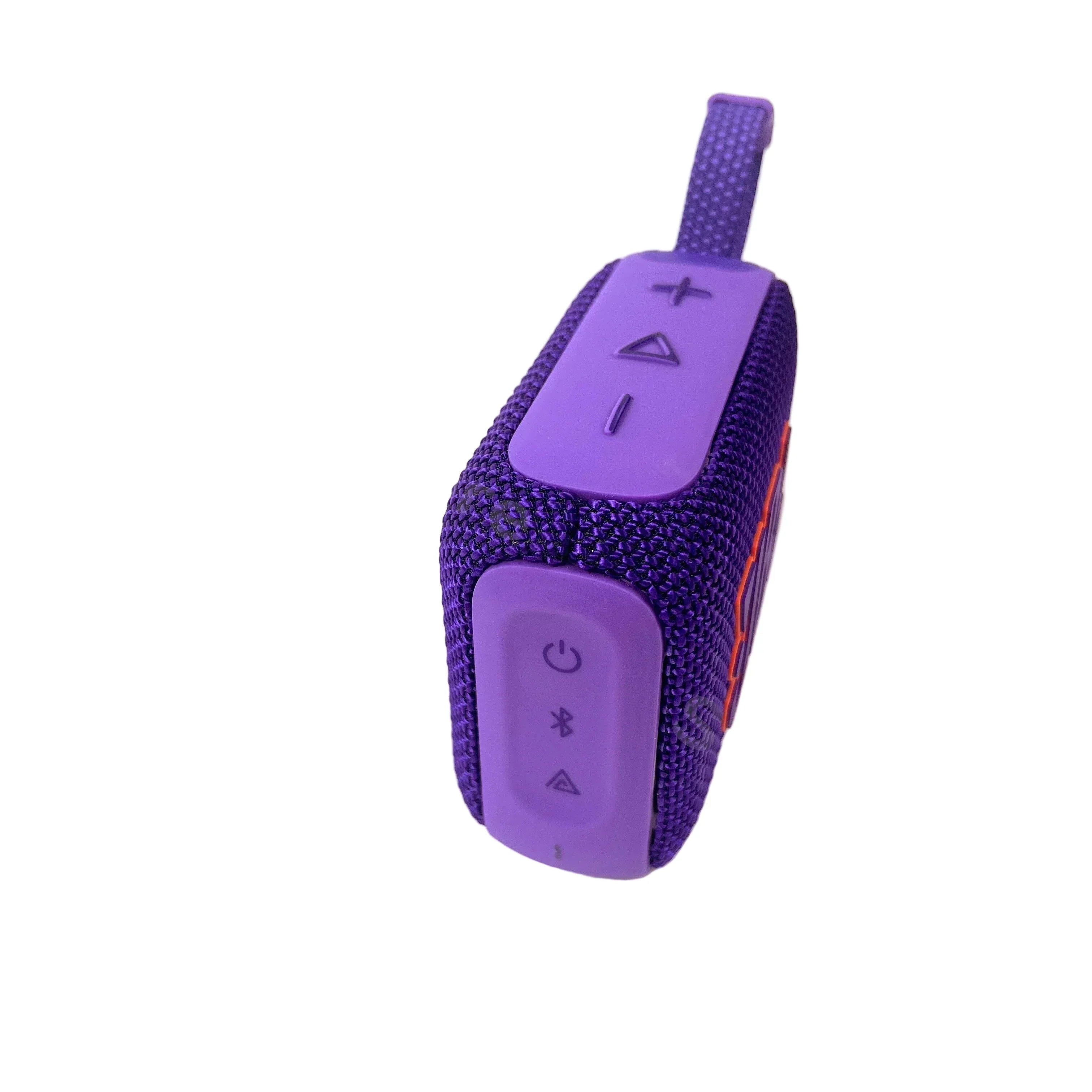 Music Junkie Wireless Bluetooth 5.3 Portable Waterproof Speaker – Purple