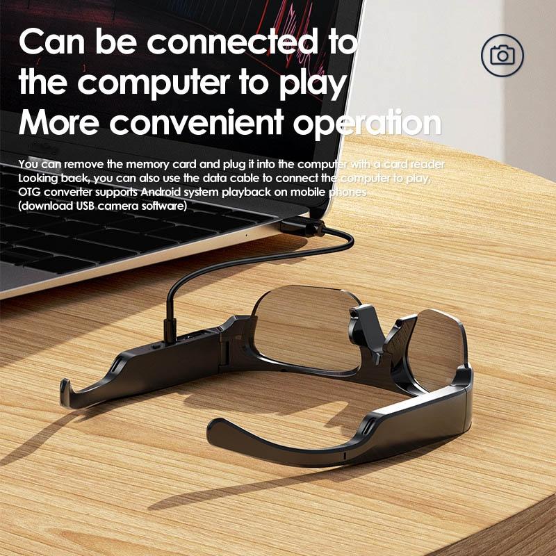 NNEIDS Wireless Anti-Blue Light Smart Glasses For Cycling And Sports