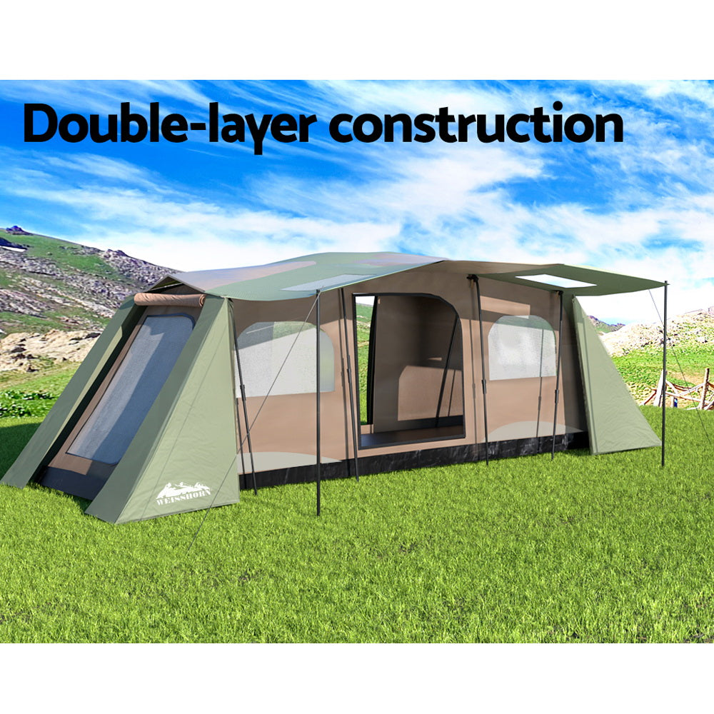 Adventure Junkie Weisshorn Instant Up 10-Person Camping Tent